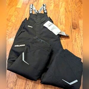 Polaris Bibs Tech 54 Insulated snow pants, Youth Large, New with tags
